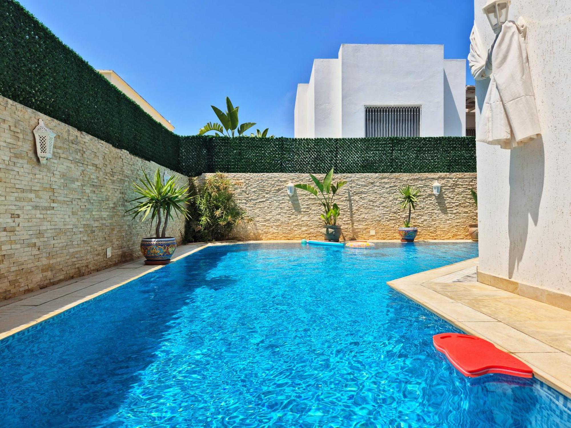 L'orchidee - De Luxe Avec Piscine Chauffee, Ascenseur Privatif Et Vue Sur Le De Tunis