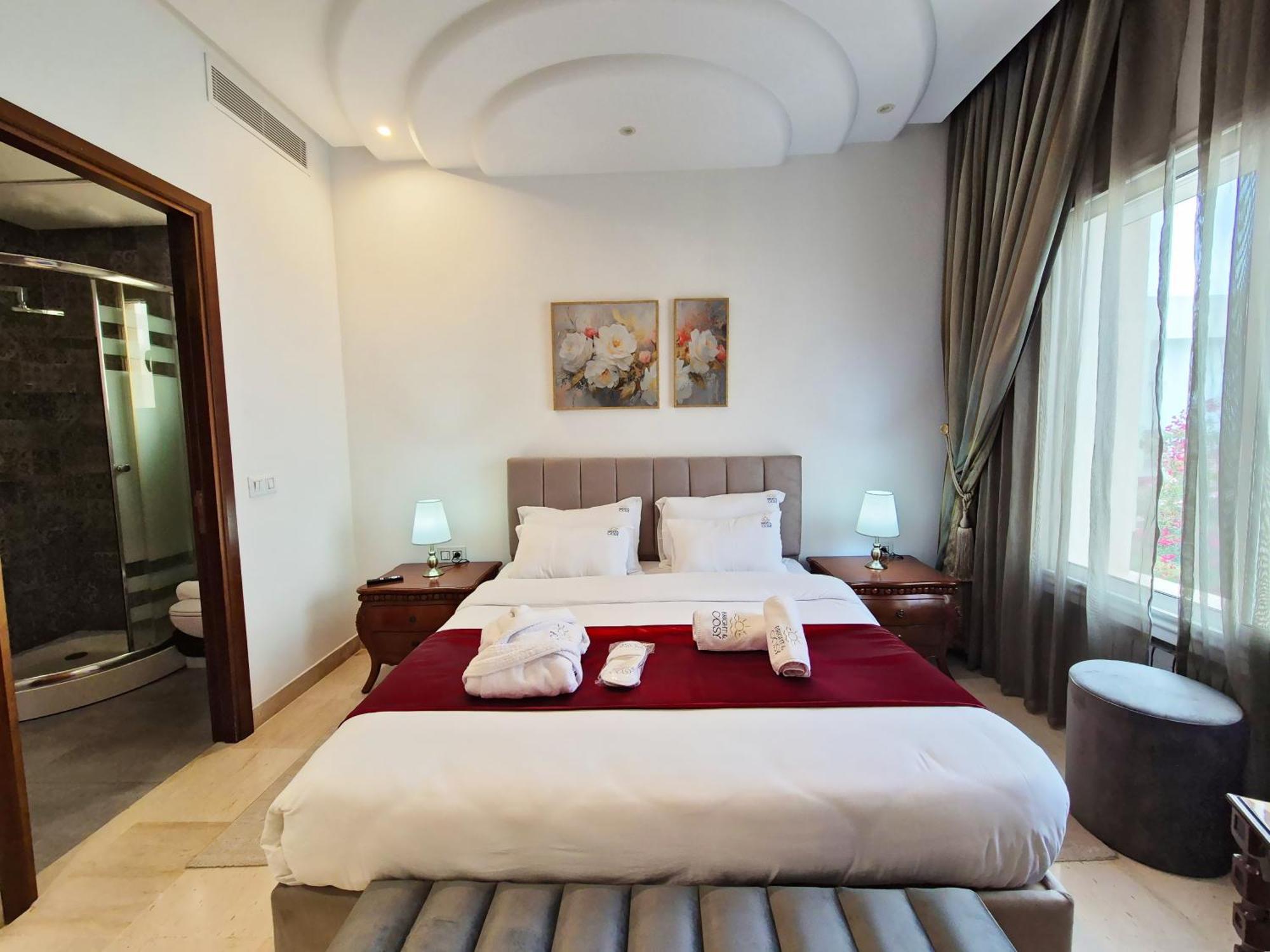 L'orchidee - De Luxe Avec Piscine Chauffee, Ascenseur Privatif Et Vue Sur Le De Villa Tunis