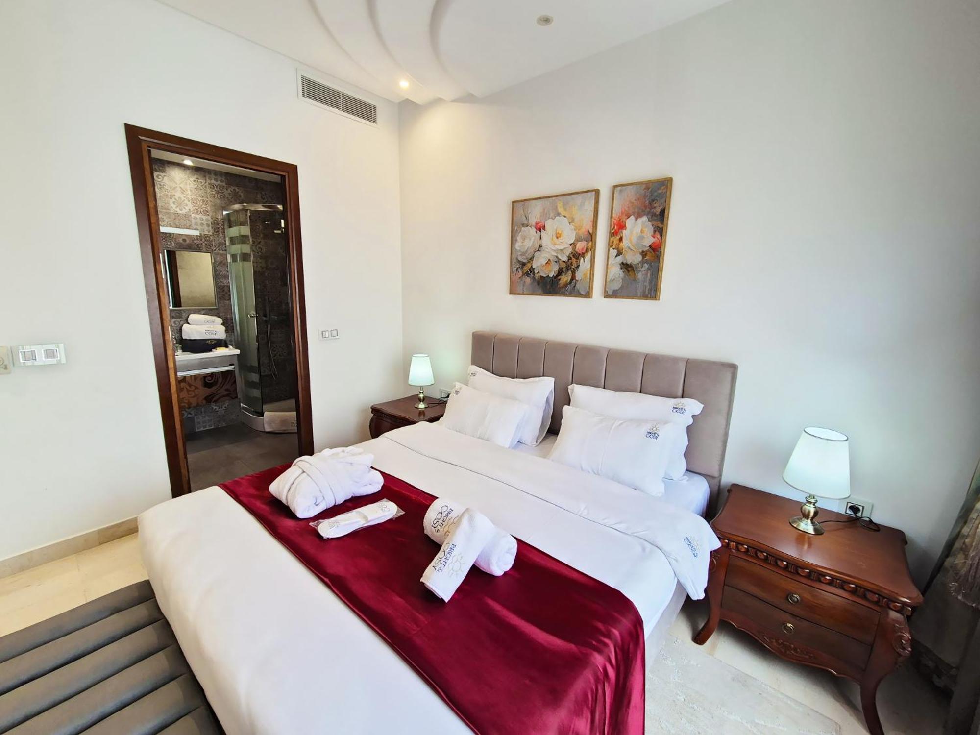 L'orchidee - De Luxe Avec Piscine Chauffee, Ascenseur Privatif Et Vue Sur Le De Tunis